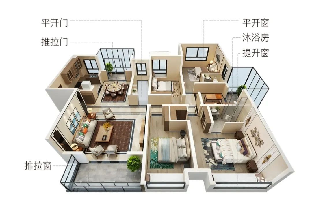 從新時(shí)代人居需求出發(fā)，億合門窗繪就美好生活的滿分圖鑒